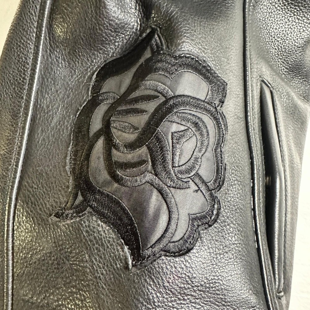 HARLEY DAVIDSON Small Custom Eagle Leather Biker Motorcycle Vest HD Patches S - Picture 7 of 16